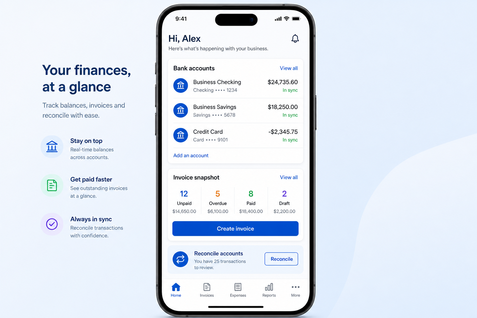 Xero mobile app for accounting on the go